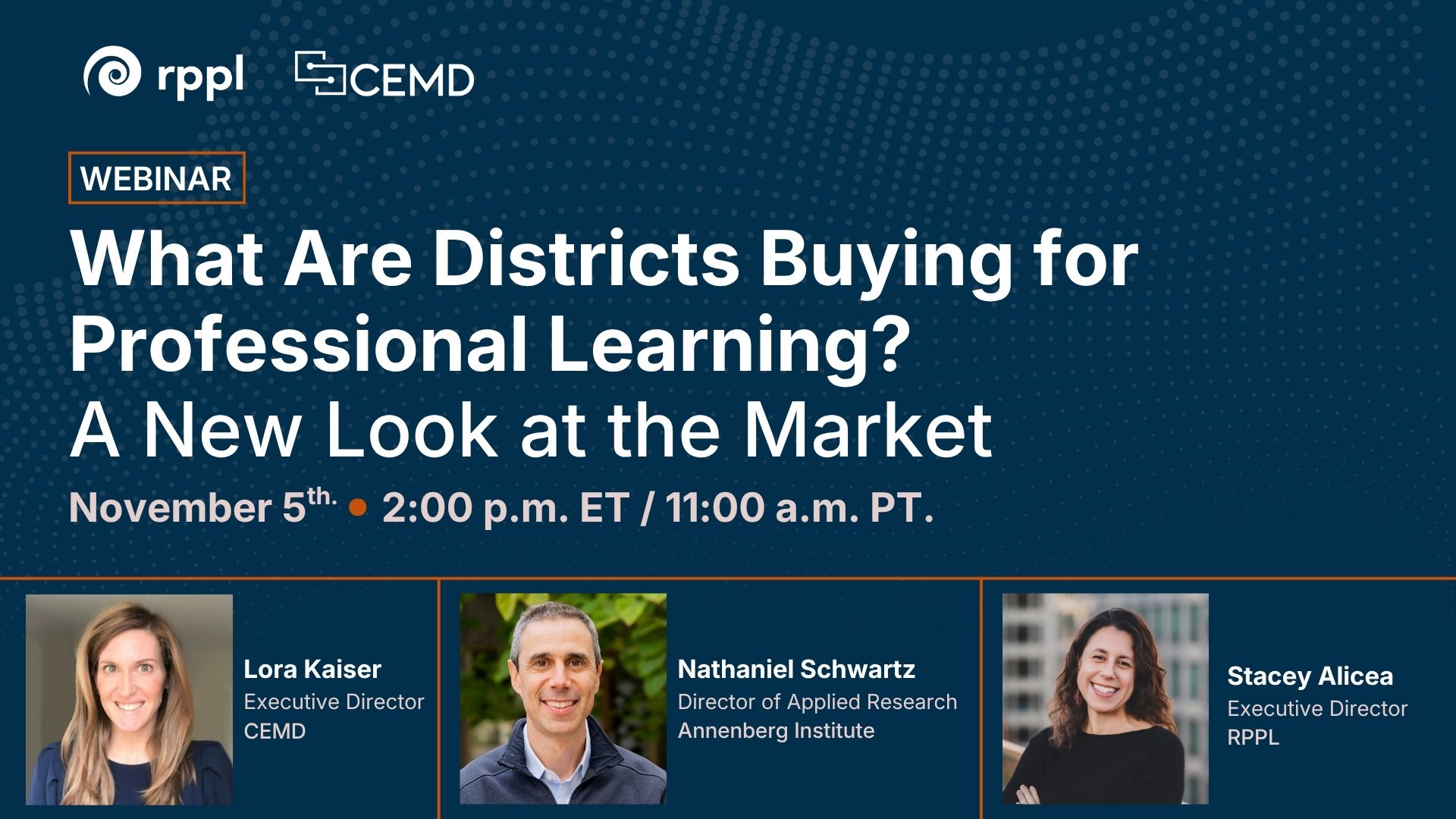 What Districts Are Buying Webinar Promotion